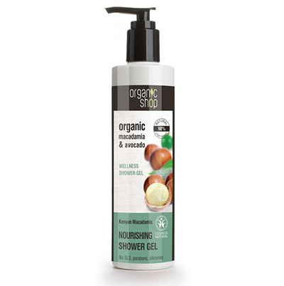Xhel dushi Organic Shop Macadamia and Avocado, 280 ml