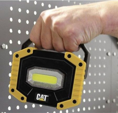 Fener pune LED CAT CT3545, 500 lumen, me bateri të rikarikueshme, verdhë e zi