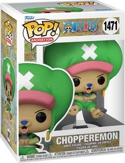 Figurë vinili Funko POP One Piece Tony Tony Chopperemon Wano, për koleksion, me ngjyra nga të gjitha