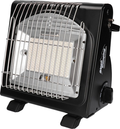 Ngrohës portativ me gaz Home, 1.7 kW, pllaka qeramike, i zi