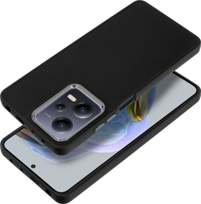 Mbulesë telefoni Smarty Frame Xiaomi Redmi Note 12 Pro 5G, TPU fleksibël, ultra e hollë, e zezë
