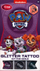 Set tatuazhesh me shkëlqim TyToo Glitter Tattoos Paw Patrol, 12 shabllone, për fëmijë