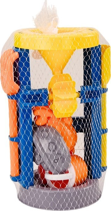 Set lodrash rere XKids, mulli i madh, lopatë dhe harkë, shumëngjyrësh