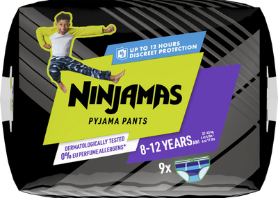 Pelenë trajnimi Pampers Ninjamas Pants, masa 8 XXXLarge, për çuna