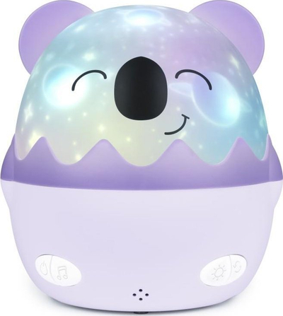 Llambë nate me muzikë BigBen Music Night Lamp, altoparlant Bluetooth, dritë me intensitet që e çon si të duash, e bardhë