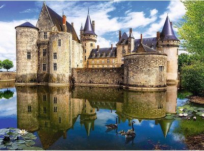 Puzzle Trefl Castle in Sully sur Loire, 3000 copë, 116x85 cm, shumëngjyrësh