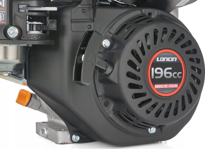 Motor benzinë Geko Loncin 196cc, 6.5HP, EURO 5, i zi
