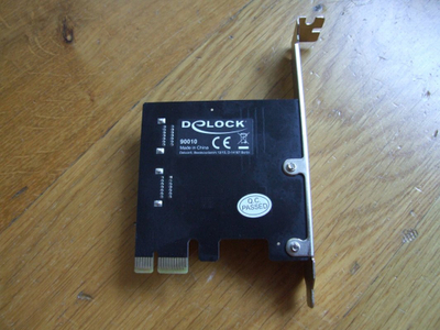 Картичка за проширување DeLOCK PCI Express x1, 4 SATA порти, low profile