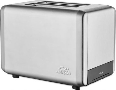 Toster Solis 920.12 Type 8002, 925W, 2 feta, inox argjendi