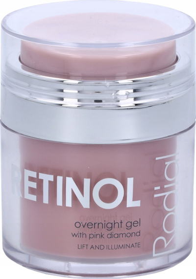 Xhel nate për fytyrë Rodial Retinol Overnight Gel, 50ml, me retinol, për lëkurë më të lëmuar