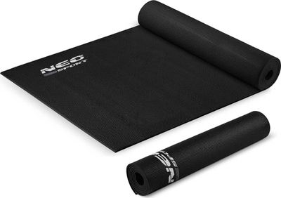Tapet fitnesi Neo Sport, 173x61 cm, antirrëshqitës, i zi