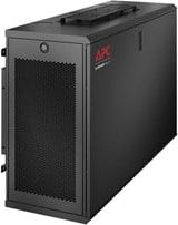Kabinet muror APC NetShelter 6U Low-Profile, montim në mur, 230V, i zi