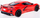 Makina lodër Kinsmart Chevrolet Corvette 2021, shkalla 1:36, mekanizëm pull back, e kuqe
