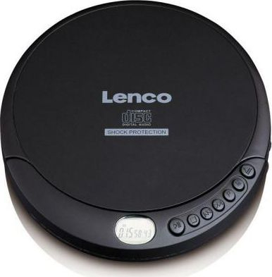 Пренослив CD плеер Lenco CD-200, MP3, LCD екран, црн