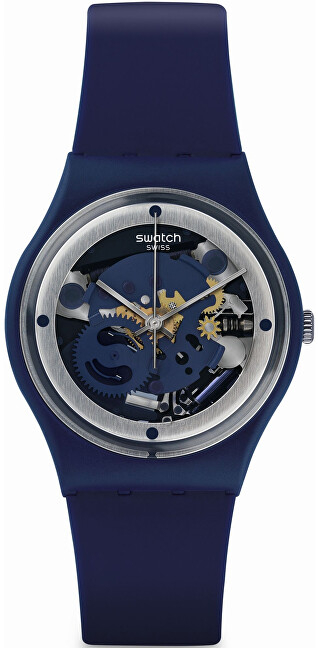 Orë dore Swatch Squelette Blue GN245