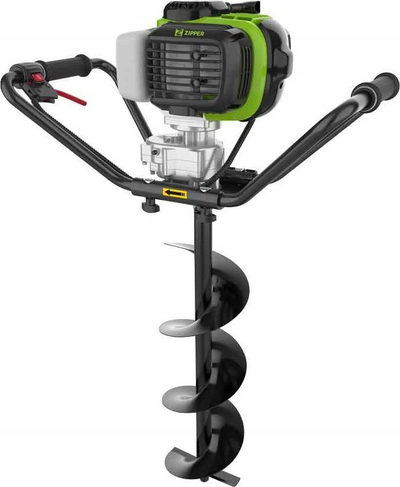 Borim dheu me benzinë Zipper ZI-ELB380, 13.5kg, portativ, jeshil