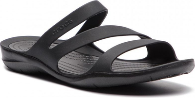Shapka për femra Crocs Swiftwater Sandal, Nr. 36.5, të zeza (203998)