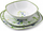 Set pjatash porcelani Floral, 18 pjesë, për 6 persona, shumëngjyrësh