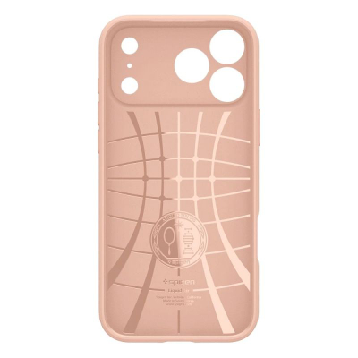 Këllëf telefoni Spigen Liquid Air për iPhone 17 Pro Max, TPU i butë, që s’e ha lehtë goditjen, rozë