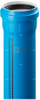 Tub kanalizimi Magnaplast ULTRA-dB UdBEM 125mm, gjatësi 500mm, blu