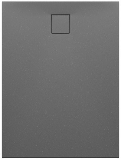 Pjatë dushi drejtkëndore Virtuvo SET C254 Tako Slim, 120x90x4.5 cm, akrilik, gri mat
