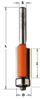 Freza drejtë CMT 906.630.11, diametër 12.7mm, gjatësi 50mm, portokalli