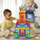 Lodër ndërtimi MEGA Bigger Building Blocks, 150 copë, blloqe të mëdha, me ngjyra nga të gjitha llojet