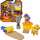 Set lodrash Spin Master Rubble &amp; Crew Build-It Figure Pack, figura 2 copë, rërë kinetike, shumëngjyrëshe