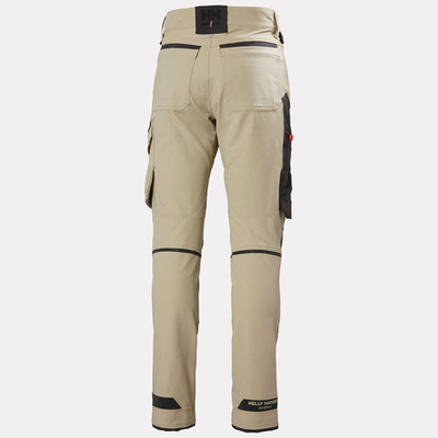 Pantallona pune Helly Hansen Kensington Cons 789, 4-way stretch, me xhepa veglash, bezhë dhe të zeza