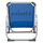 Karrige plazhi Almira HM5053, alumini, 56x70x66 cm, blu