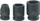 Prizë goditëse Teng Tools, 1/2", 12 mm, e zezë