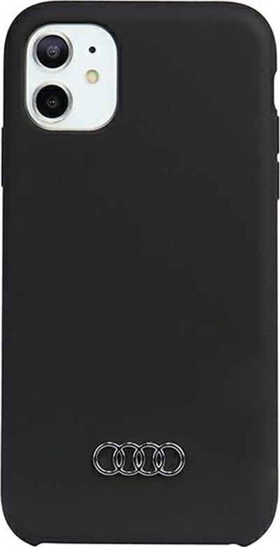 Këllëf telefoni Audi Silicone Case për iPhone 11 / Xr 6.1", silikon i zi
