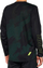 Bluzë çiklizmi 100% Airmatic LE Longsleeve, mëngë të gjata, meshkuj M, zezë jeshile