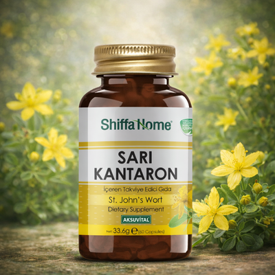 Sari Kantaron (Kantarion i Verdh) - Suplement për mbështetjen e shëndetit emocional dhe mirëqenies mendore