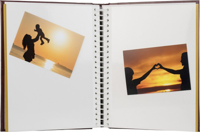 Album fotografish Victoria Collection, 40 faqe, me magnet, i kuq
