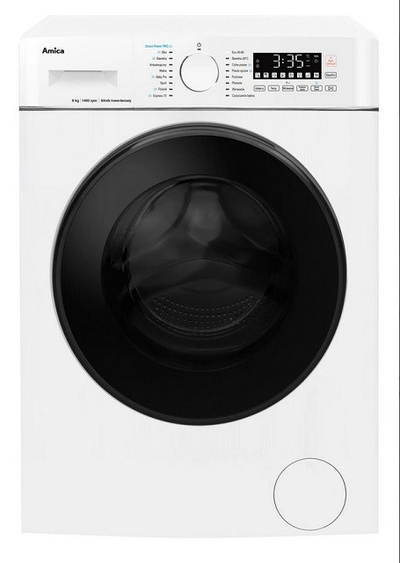 Lavatrice Amica WA5S814ADiSOzH, 8kg, 1400 RPM, klasa A, e bardhë