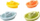 Set varkash loje Viking Toys Ecoline Mini Boat, për banjë, 1+ vjeç, shumëngjyrëshe