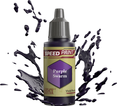 Ngjyrë akrilike The Army Painter Speedpaint 2.0 Purple Swarm, 18ml, jo toksike, veshje një shtresë