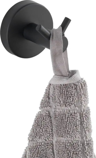 Varëse peshqiri Wenko BOSIO, çelik inox, dyshe, e zezë