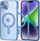 Mbulesë telefoni Tech-Protect MagShine MagSafe, për iPhone 14, transparente, blu e çelët