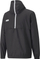 Jakne sportive për burra Puma ESS+ Tape Windbreaker, me kapuç, mban erën, e zezë