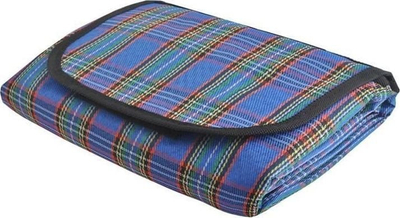 Mbulesë pikniku Springos Basic, 145x180cm, e papërshkueshme nga uji, blu