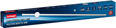 Llambë murale LED Activejet Hilton White NW, 13W, 450lm, e bardhë