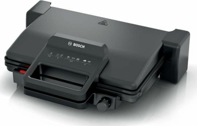 Grill elektrik Bosch TCG3323, pllaka jo-ngjitëse, pllaka që hiqen, i zi