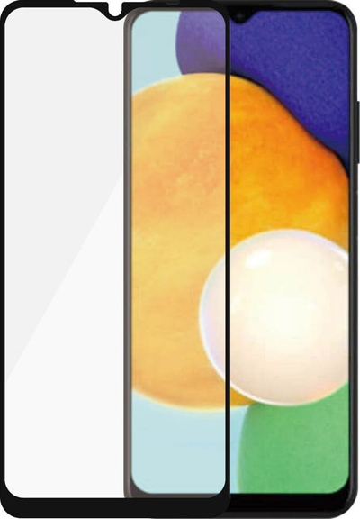 Заштита за екран PanzerGlass Samsung Galaxy A03 Core, калено стакло, црна рамка