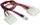 Kabllo Gembird Mole X2 3 pin (CCPSU5), 0.15m, e bardhë