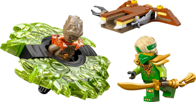 Set lodër LEGO NINJAGO Lloyd Vs Earth Monster Spinner 71850, për fëmijë 6+