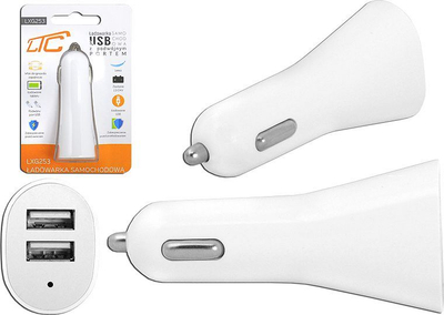 Karikues për makinë LTC PS, 2xUSB, 3.1A
