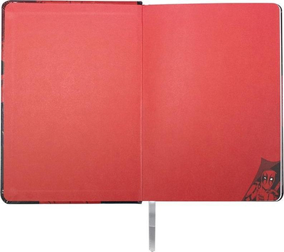 Тетратка Marvel Deadpool, A5, страници со линии, црвено и црно