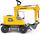 Gëmues lodër Lena Worxx Liebherr, 48 cm, shumëngjyrësh